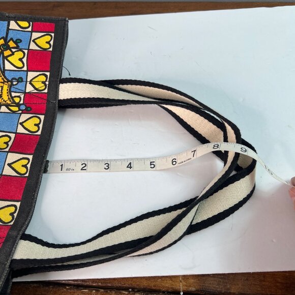 Brighton Queen Of Love Tote Bag With Heart Design & Bold Colors Purse Cards - Picture 16 of 16